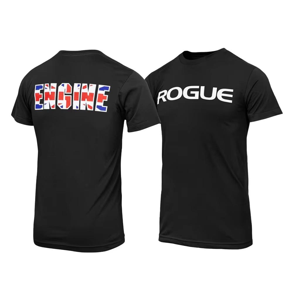 Rogue Unisex Kurzarm T-Shirt Amerikanische Street Sportbekleidung Lässige Mode 2026 Heißer Verkauf Bequemes Baumwoll-T-Shirt Herren Damen Oberteile