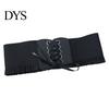 Women Wide Belt Corset Waist for Lace Up Tied Waspie Trendy Elastic Dresses Halloween Pirate Costume Accessory Retro Design