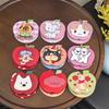 Cartoon Heart Girl Phone Holder – Magnetic, Retractable Airbag Stand with Finger Ring