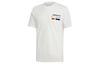 adidas Originals Drop Shoulder Sleeve T Shirt Men's White EI6215