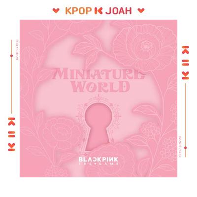 BLACKPINKs MINIATURWELT [BLACKPINK THE GAME COUPON-KARTE & FOTOKARTEN-SAMMLUNG]