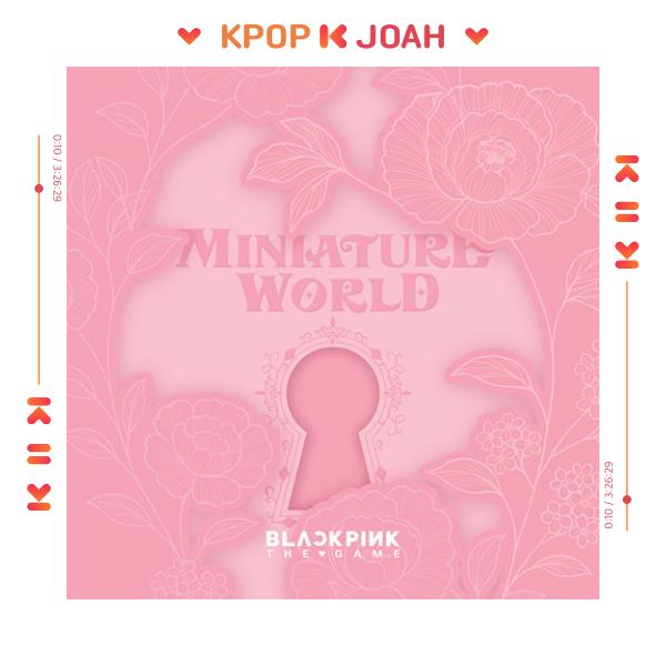 BLACKPINK's MINIATURE WORLD [BLACKPINK THE GAME COUPON CARD & PHOTOCARD COLLECTION]