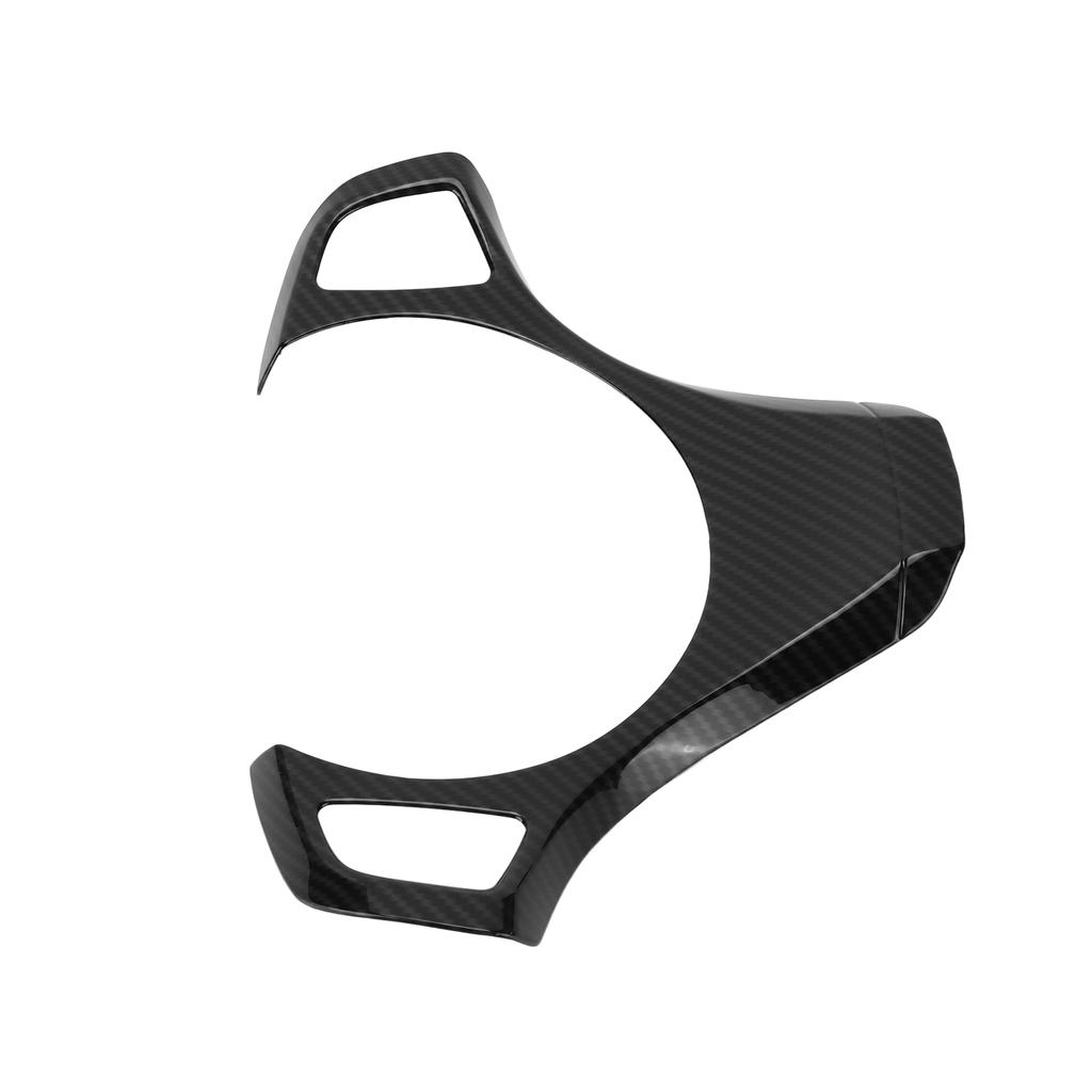 Car Styling Steering Wheel Trim Cover Sticker Carbon Fiber Style Replacement for X3 E83 2006‑2009