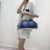 Bag Women'S Diamond Denim Bag Woven Clip Bag Women'S Tide Crossbody Shoulder Bag Handbag