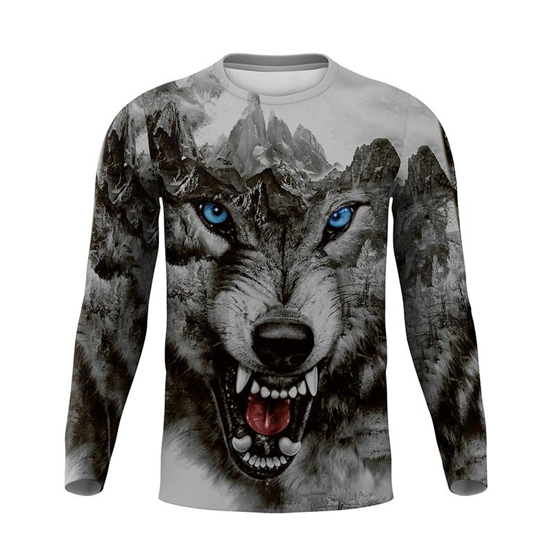 

Модная мужская футболка с длинными рукавами и круглым вырезом, забавная красочная мужская повседневная футболка с геометрическим рисунком 8XL