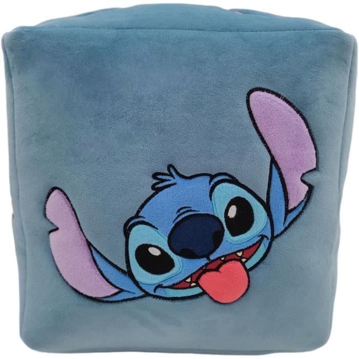Coussin - Cube - LILO &amp; STITCH - Microfibre - 25 x 25 x 25 cm