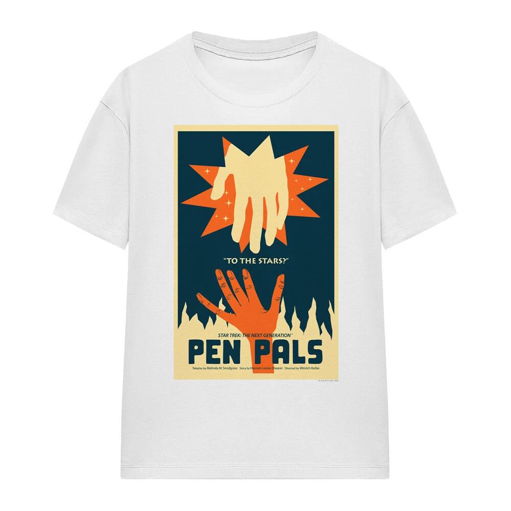 

Star Trek TNG Season 2 Episode 15 Ladies 100% Cotton T-shirt Mens Tees Top S-2XL, White 4XL