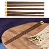 5 Pairs Chinese Style Wooden Chopsticks Set Safe Handcrafted Tableware Gift for Family FriendsWenge