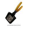 Cutter, Paper Hole Punch, Manual Metal Cutting Tool, Punch for Passports, Family And Home Photos