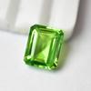 7.35 Ct Natural Green Peridot Emerald Cut Loose Gemstones For Gifting