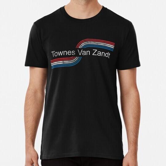 Townes Van Zandt Retro Musik T-Shirt