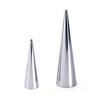24pcs Conical Stainless Steel Large Screw Croissant Tool Baking Pastry Cones Shape New