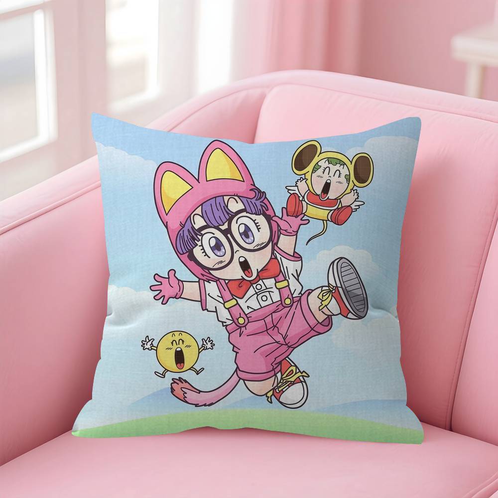 Anime Arale Dr Slumps Cute Pillow Anime Pillow Sofa Bed Head Pillow Cover Cushion Cover Fashion