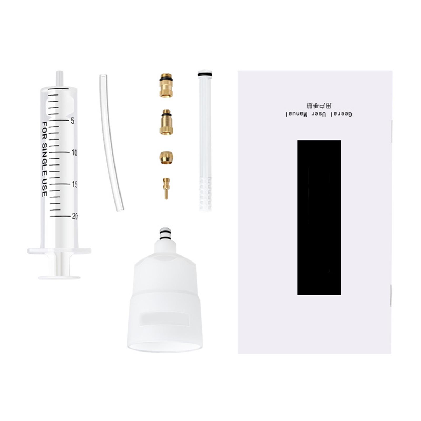 

Портативный набор для тормозной жидкости с прозрачной шкалой, трубки для прокачки тормозной жидкости велосипедов, обеспечивающие совместимость с различными моделями