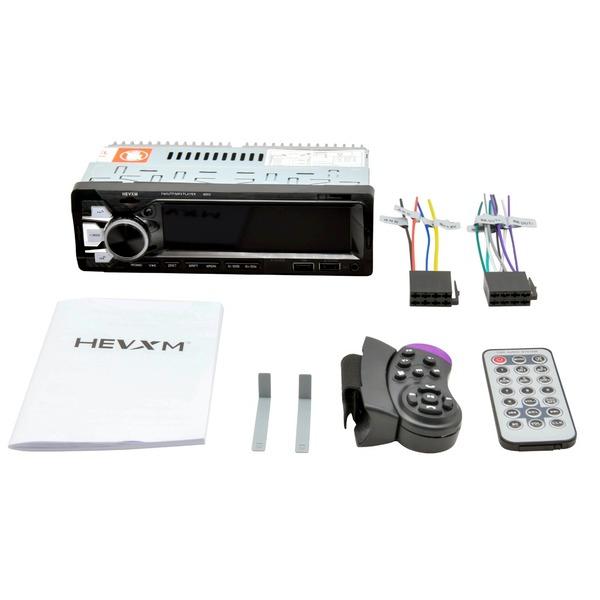 

12V Многоцветная подсветка Bluetooth Автомобильный MP3-плеер Радио, Форматы MP3/WMA/WAV ,Поддержка быстрой зарядки/ Двойной USB/AUX/FM/TF-карта Радио