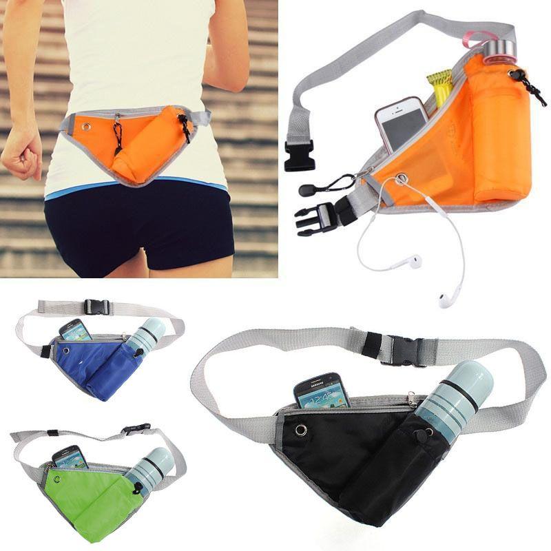 Stilvolle Radsportgürtel-Bauchtasche mit Wasserflaschenhalter für Outdoor-Abenteuer