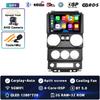 Android 14 Carplay Auto For Jeep Wrangler Unlimited 3 JK 2008 - 2010 Car Radio 4G+WIFI Player Multimedia srereo Navigation Video