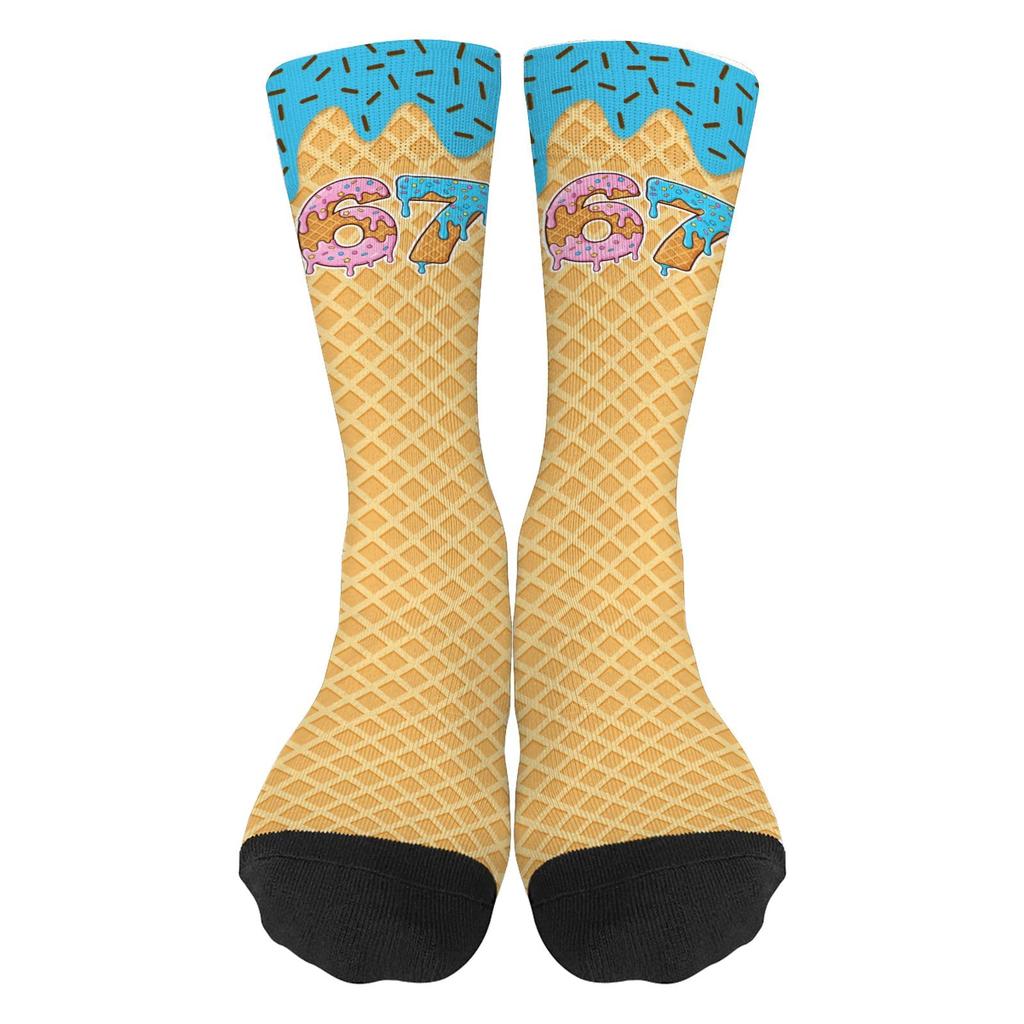 Fashionable, Warm And Interesting Six Or Seven Design Socks For Grandma