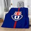 Chile Football University Printed Throw Blanket  Soft Warm Perfect for Home Travel Picnic  Gifts