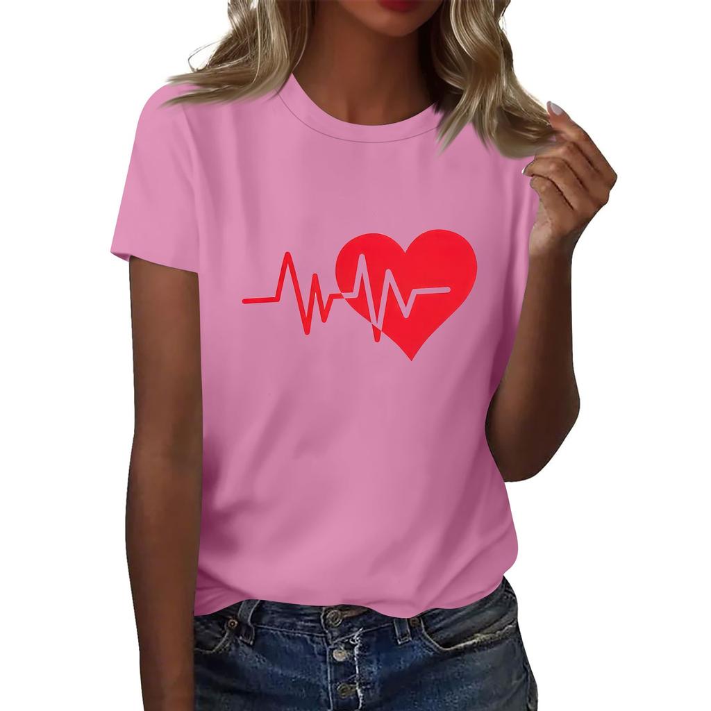 Ženy Krátký rukáv Pevné Sexy Roztomilé tričko Slim Fit Upnuté tričko Crop-Top