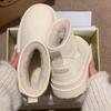 Niche original white velvet thickened and heightened thick-soled snow boots women's new winter warm cotton shoes