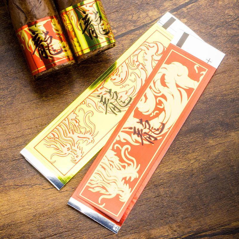 Naklejka naprawcza do cygar Lubinski - Przeciwwybuchowa, samoprzylepna etykieta na stopkę dla uszkodzonych cygar