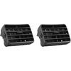 2 Stück A/C Luftheizer Armaturenbrett Blende Lüftungsschlitze(Schwarz) Kompatibel für Toyota 4Runner Tacoma 1996-2002 Klimaanlagen-Lüftungsgitter Ersetzt 55063-35030 Kunststoff