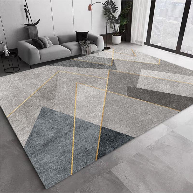 Modern Minimalist Ins Style Carpet Nordic Minimalist Versatile Anti Slip Floor Mat Light Luxury Bedroom Living Room Sofa Mat