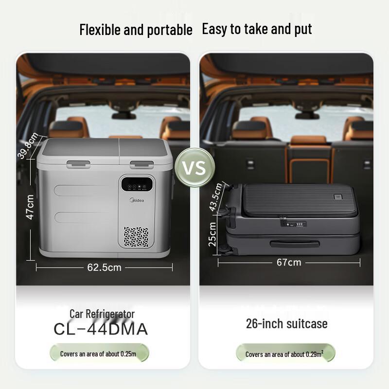 Midea Portable Compressor Car Refrigerator