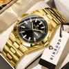 BINBOND Sturdy Waterproof Quartz Watch For Men Luxury Auto Date Week Display Luminous Precise Men's Watches Orginal Reloj