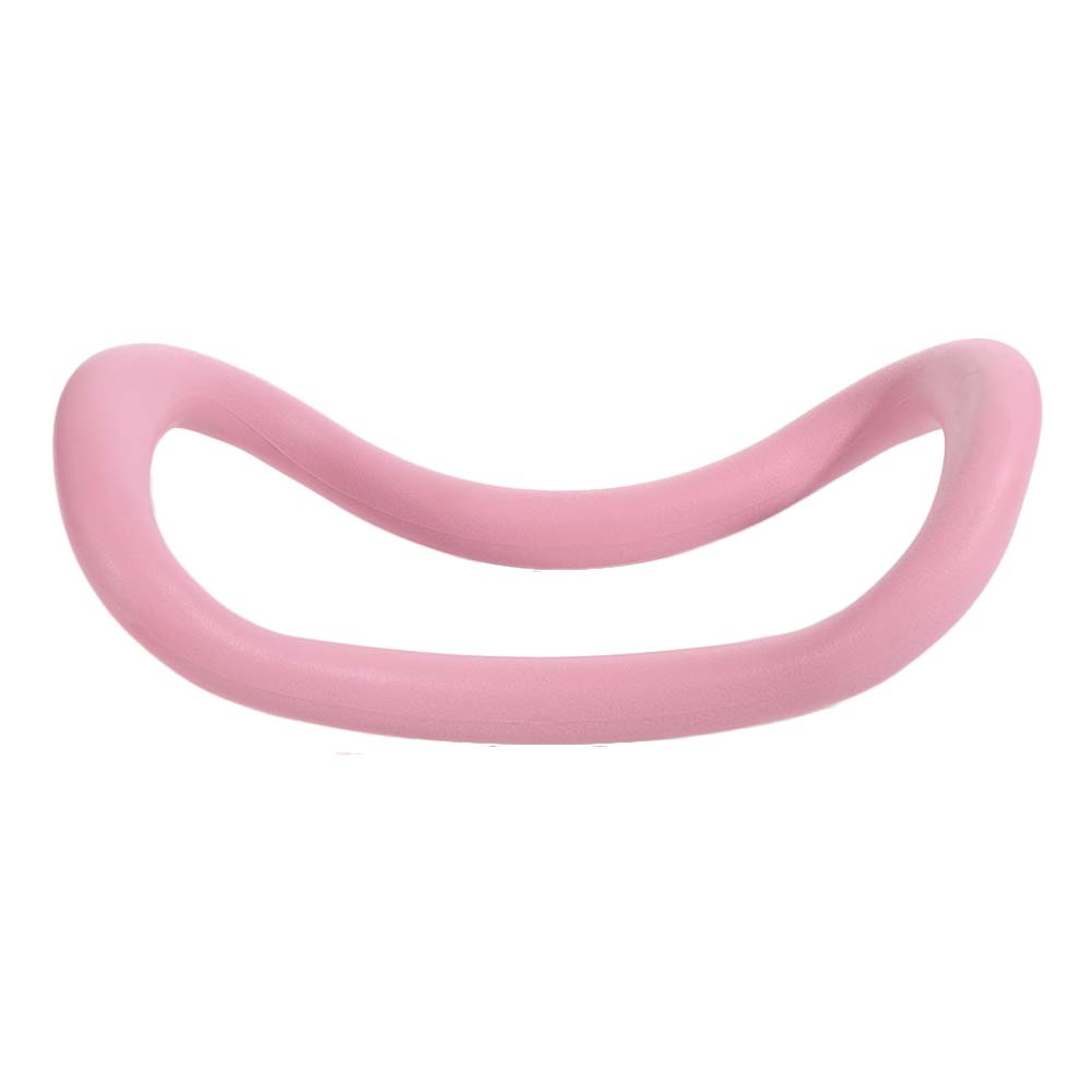 TPE Fitness Stretch Yoga Ring Multi-functional Auxiliary Soft Fascia Stretching Ring Physical Multi-Color Training Yoga Circle розовый