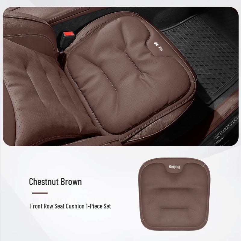 Nappa Leather Seat Cushions & Backrest Pads for Beijing Off-road BJ30, BJ40, BJ60, BJ80, BJ90 - All Seasons.