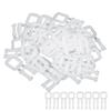 60x25 Mm Packing Strap Buckle White Belt Buckle Plastic Packing Buckle  Bundle Newspapers