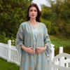 NC45 Women's Muslim Dress - Two-Piece Robe Set | Middle Eastern Style, Saudi Arabia & Dubai Inspired Jalabiya