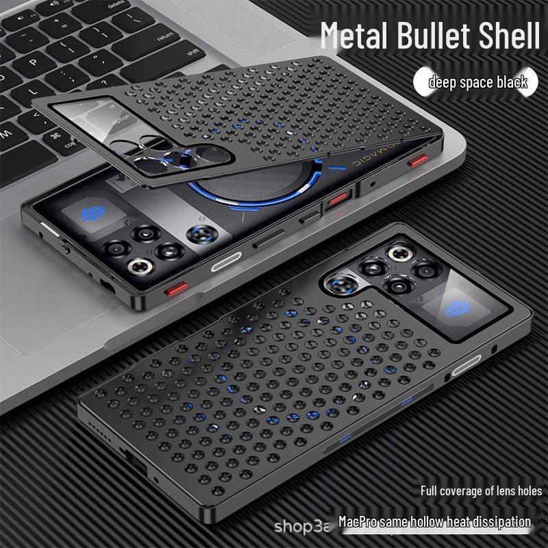 Red Magic Metal Phone Case with Buckle for 11Pro/11Pro+/10Pro/10SPro/9Pro/9SPro