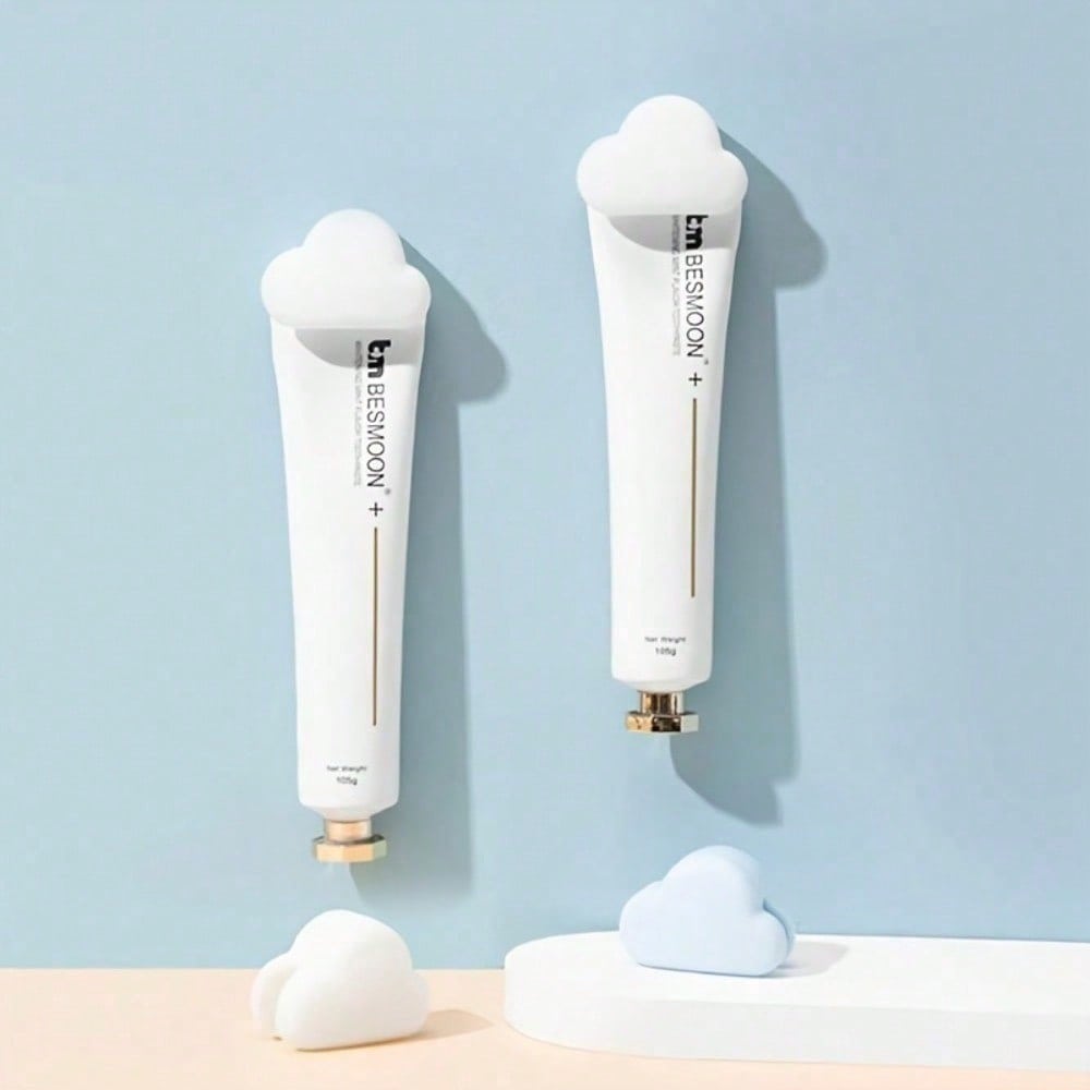1PCS Wall-Mounted Cloud Toothpaste Holders, Creative Hooks for Toothpaste, Storage Racks, And Multifunctional Hangers