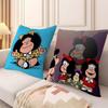 Mafalda Pillow Cover Design Cushion Cover Decor Holiday Decorati