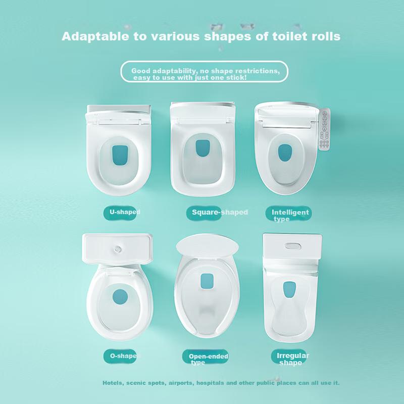 BANANA TRIP Disposable Toilet Seat Covers, Full Coverage, Thickened And Extended, for Pregnant Women And Hotels, Individually Wrapped, 20 Pieces