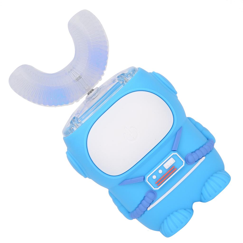 U-förmige elektrische Babyzahnbürste Automatische wiederaufladbare Silikonzahnbürste für Kinder