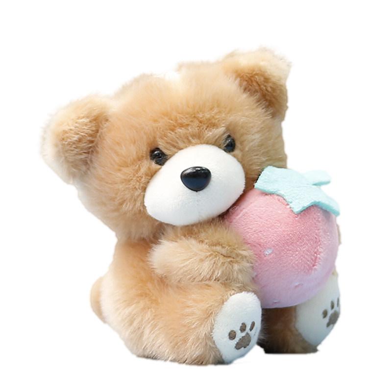 Plüschbär Schlüsselanhänger Niedliche Weiche Puppe Als Geschenk Und Taschendekoration