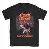 Ozzy Osbourne Diary of A Madman Mens T Shirts Humor Tees Short Sleeve Round Neck TShirts Cotton Gift Idea Clothes