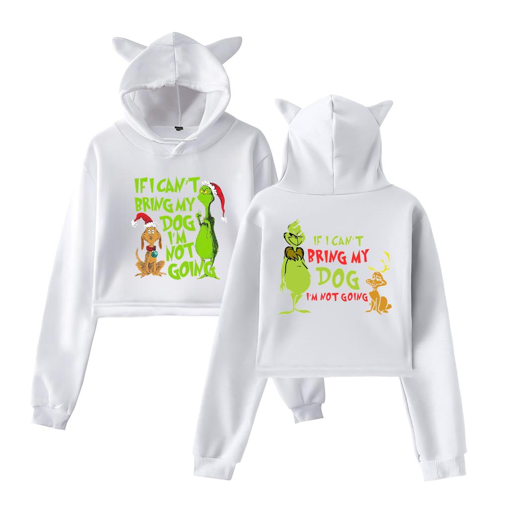 Women's Fashionable Casual Long Sleeve Hooded Printed Sweatshirt