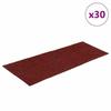 VidaXL Self-adhesive Stair Mats 30 Pieces 60 X 25 Cm Burgundy Red Rectangular 3365707