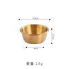 304 Stainless Steel Sauce Dish Bowl Round Tomato Sauce Dispenser Mini Plate oil Container BBQ Tableware Table Service