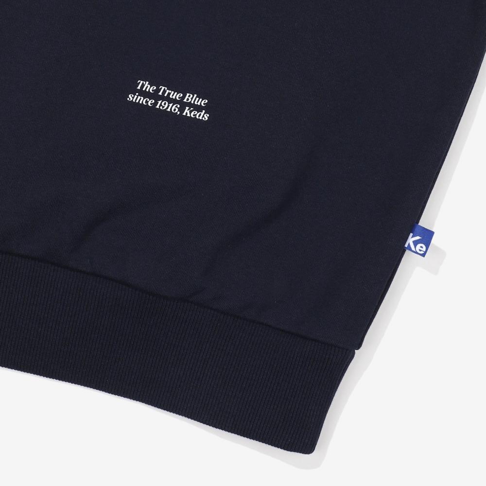 KEDS Every Blue Lettering Sweatshirt  KD2POF1103FNAY 
