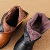 GKTINOO 2025 Autumn Winter Genuine Leather Women's Short Boots Mother Shoes Ankle Boots Soft Sole Vintage Thick Heels Booties