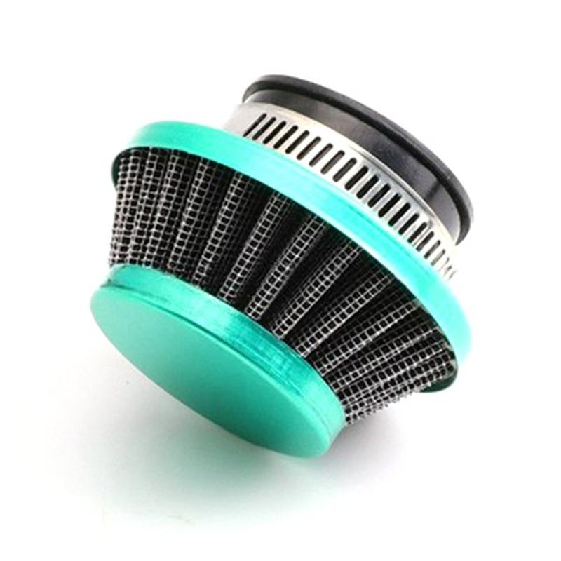 Motorcycle 47/49Cc Universal 35MM Air Filter For Pocket Bike MINI Dirt Bike Carburetor Interface Green