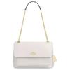 Elodie 29 Gold Logo Leather Shoulder Crossbody Bag Large Women Bags Chalk-White CCF09-IMCHK