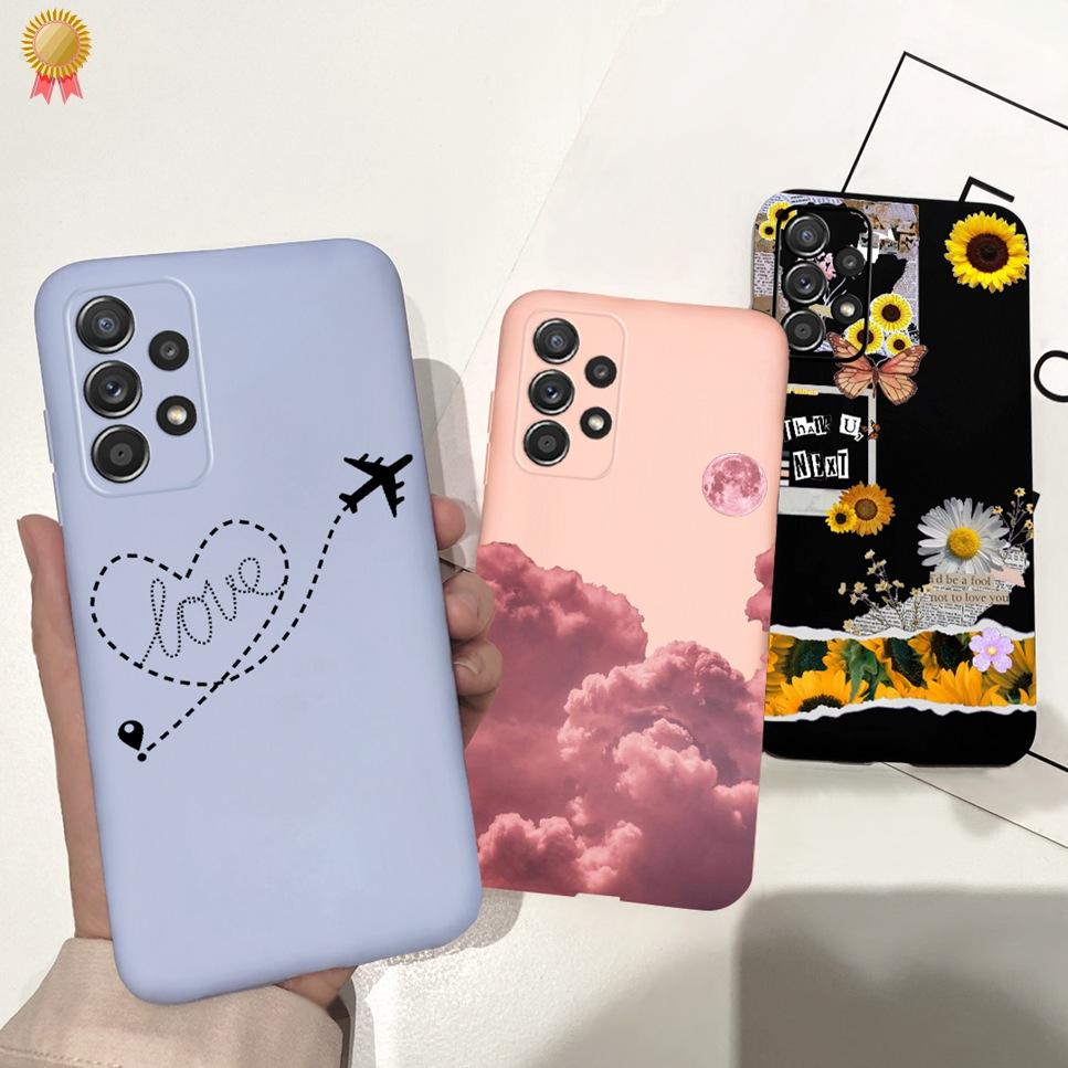 For Samsung Galaxy A23 5G Case Fashion Cute Clear Mate Men Women Soft TPU Silicone Phone Covers For Samsung Galaxy A23 4G Fundas
