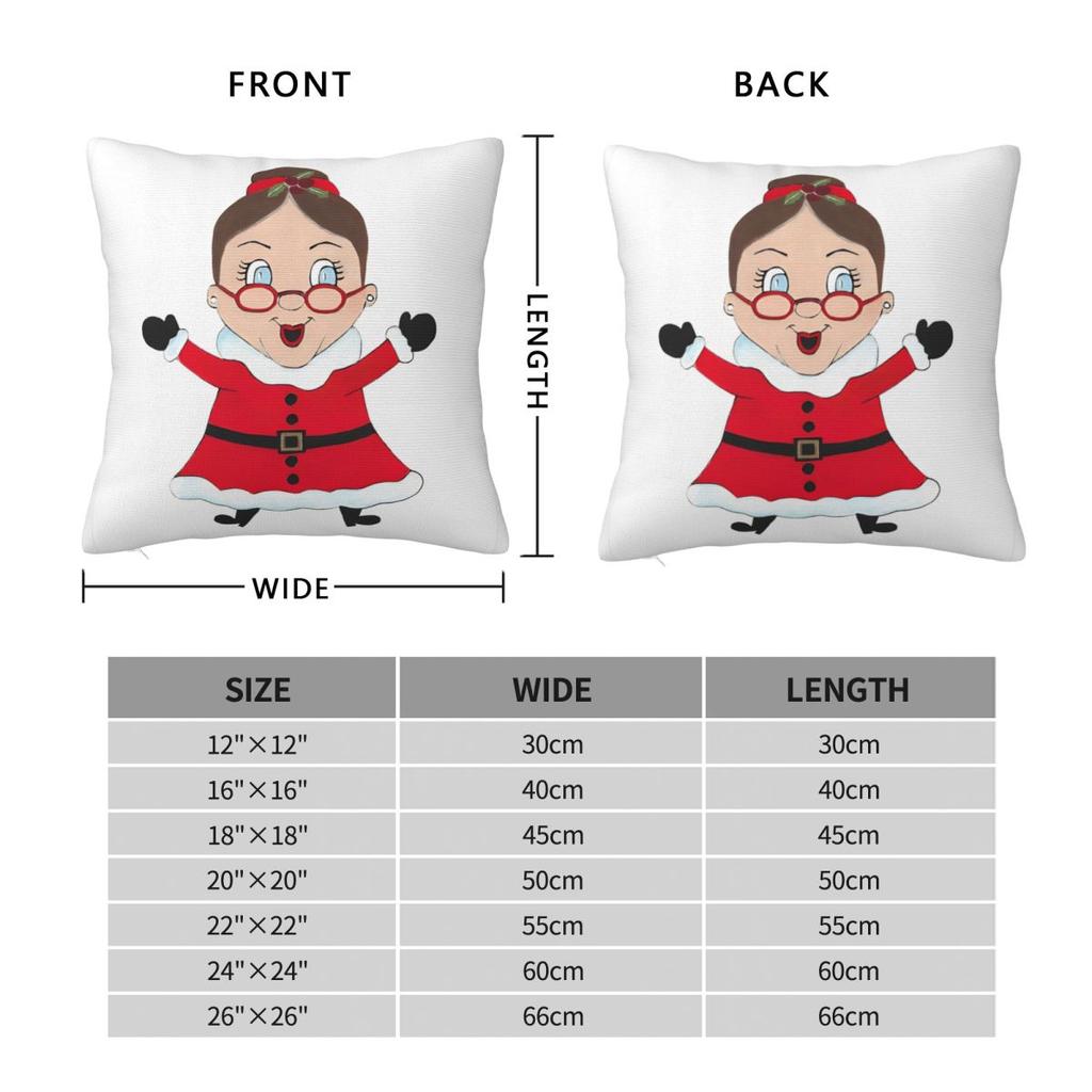 Pillow Cover Christmas Humor Custom DIY Cushion Cover Retro Trendy Pillow Case For Sofa Home Decoration Pillowcases